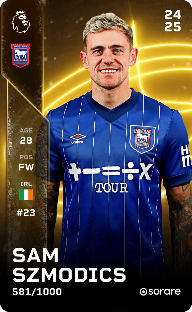 Samuel Szmodics 2024-25 • Limited 581/1000