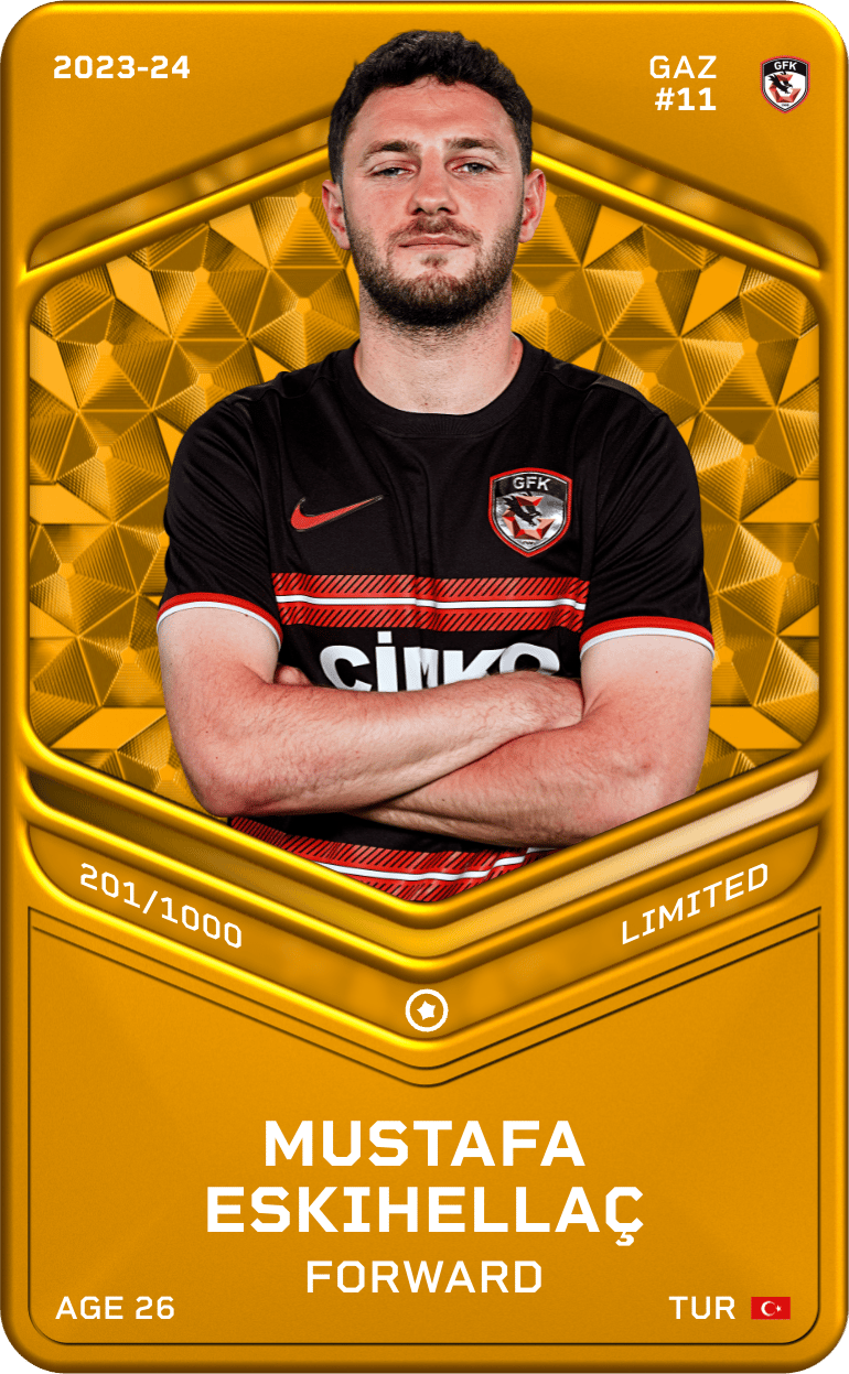 Mustafa Eskihellaç 2023-24 • Limited 201/1000