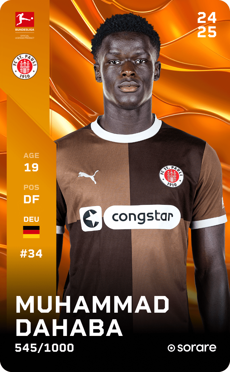 Muhammad Dahaba 2024-25 • Limited 545/1000
