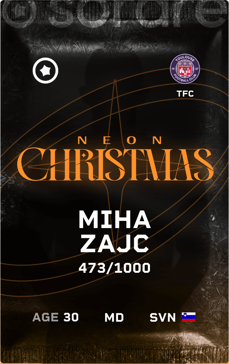 Miha Zajc 2024-25 • Limited 473/1000