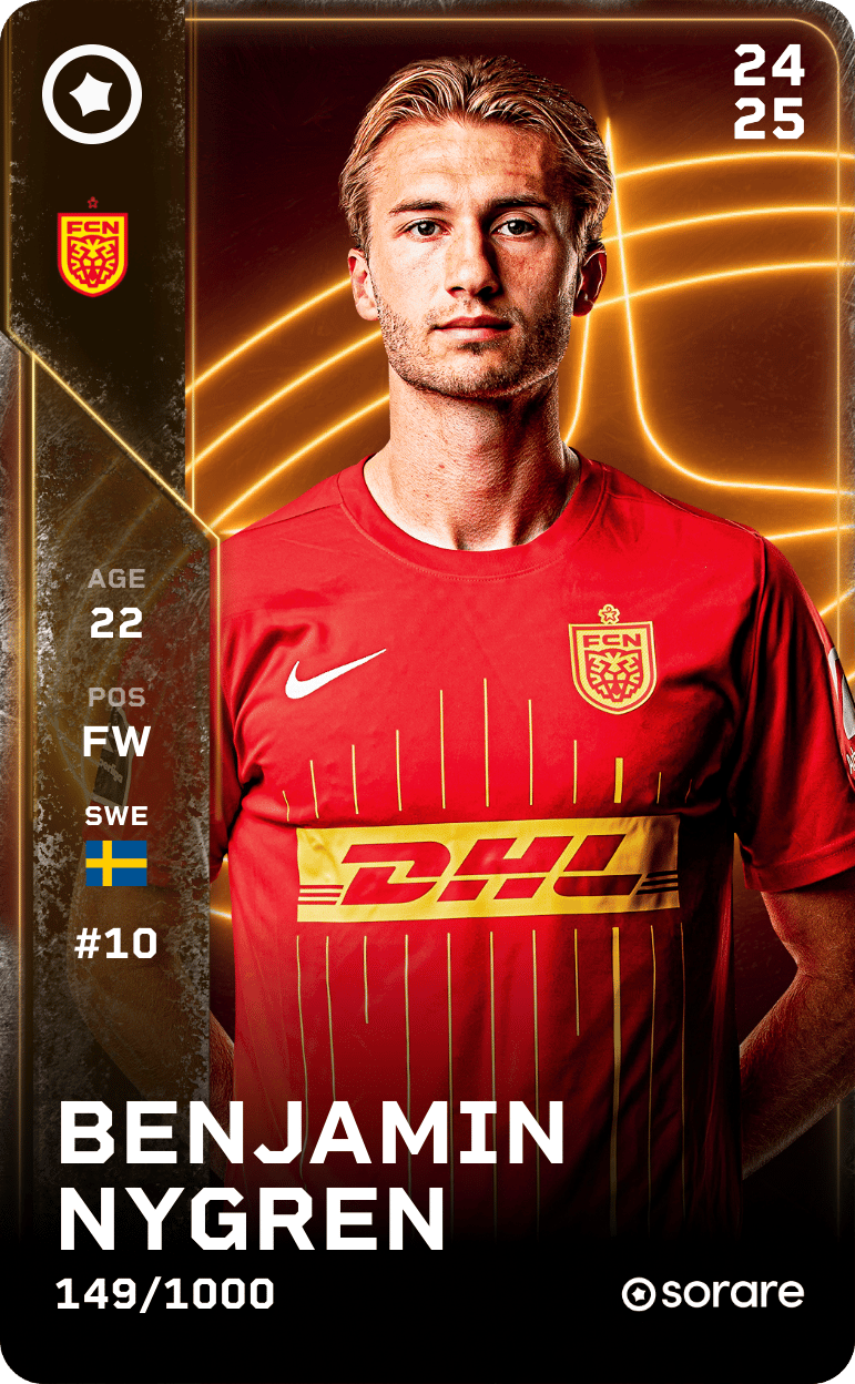Benjamin Nygren 2024-25 • Limited 149/1000