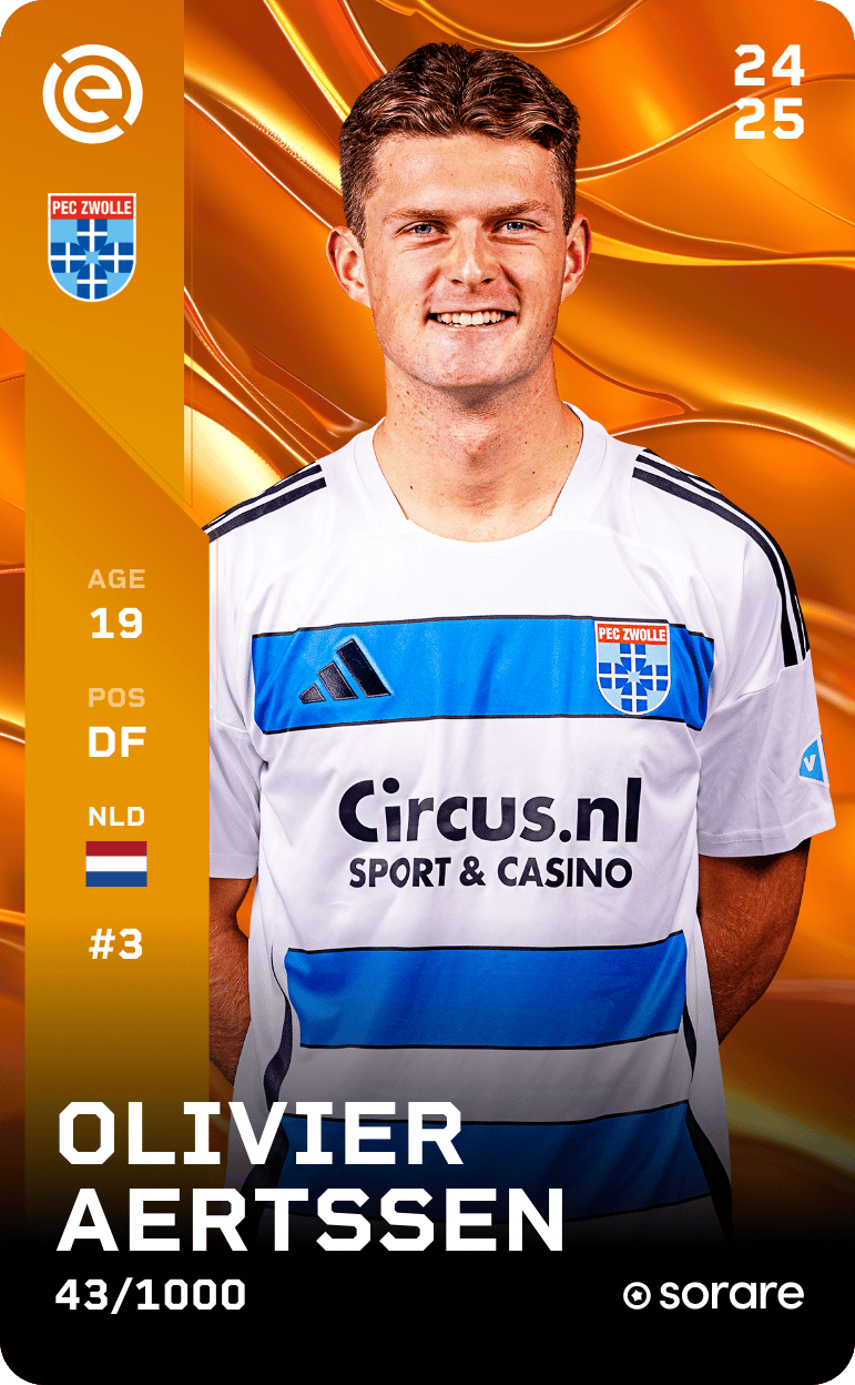 Olivier Aertssen 2024-25 • Limited 43/1000