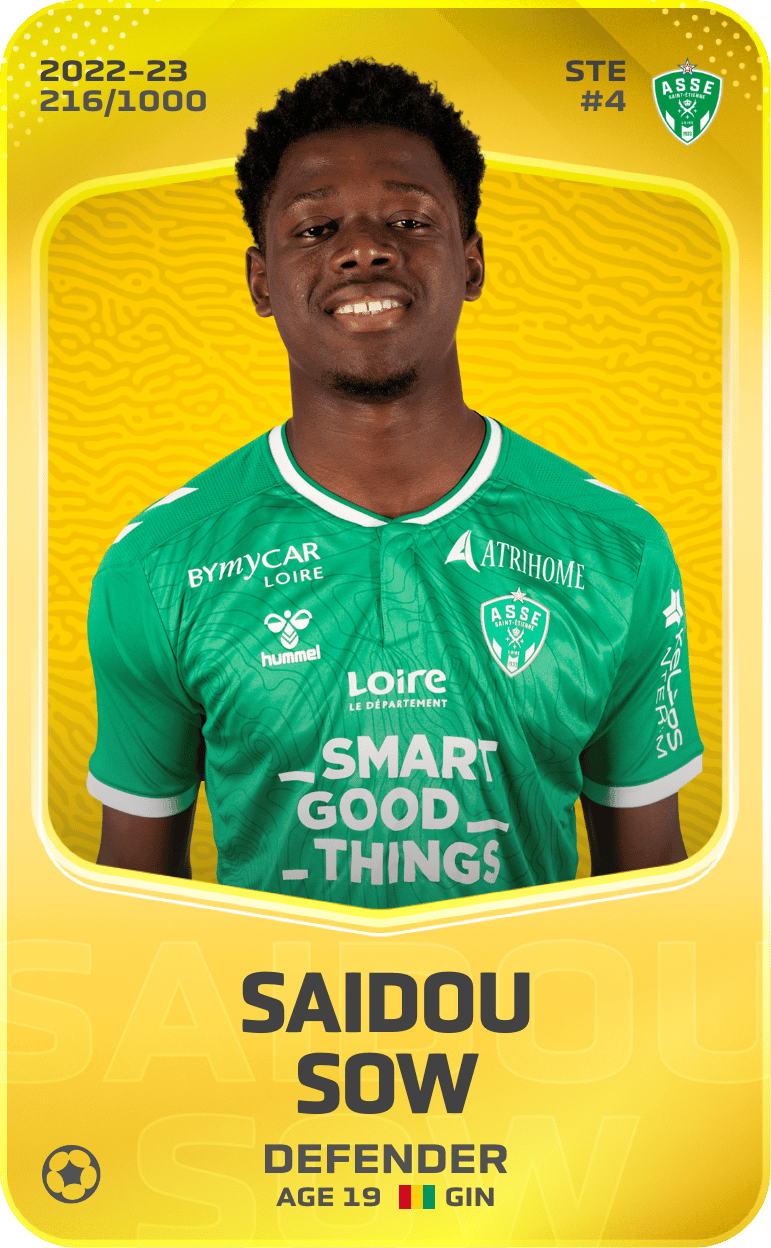 Saidou Sow 2022-23 • Limited 216/1000