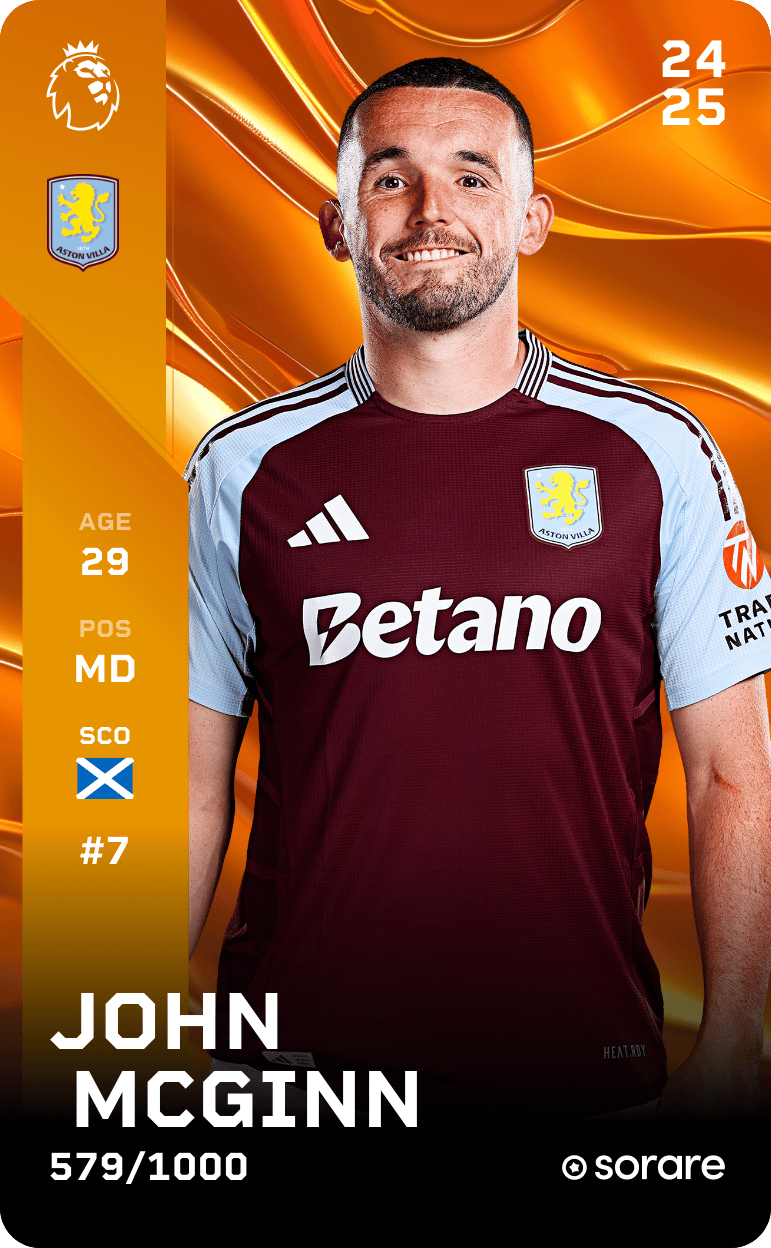John McGinn 2024-25 • Limited 579/1000