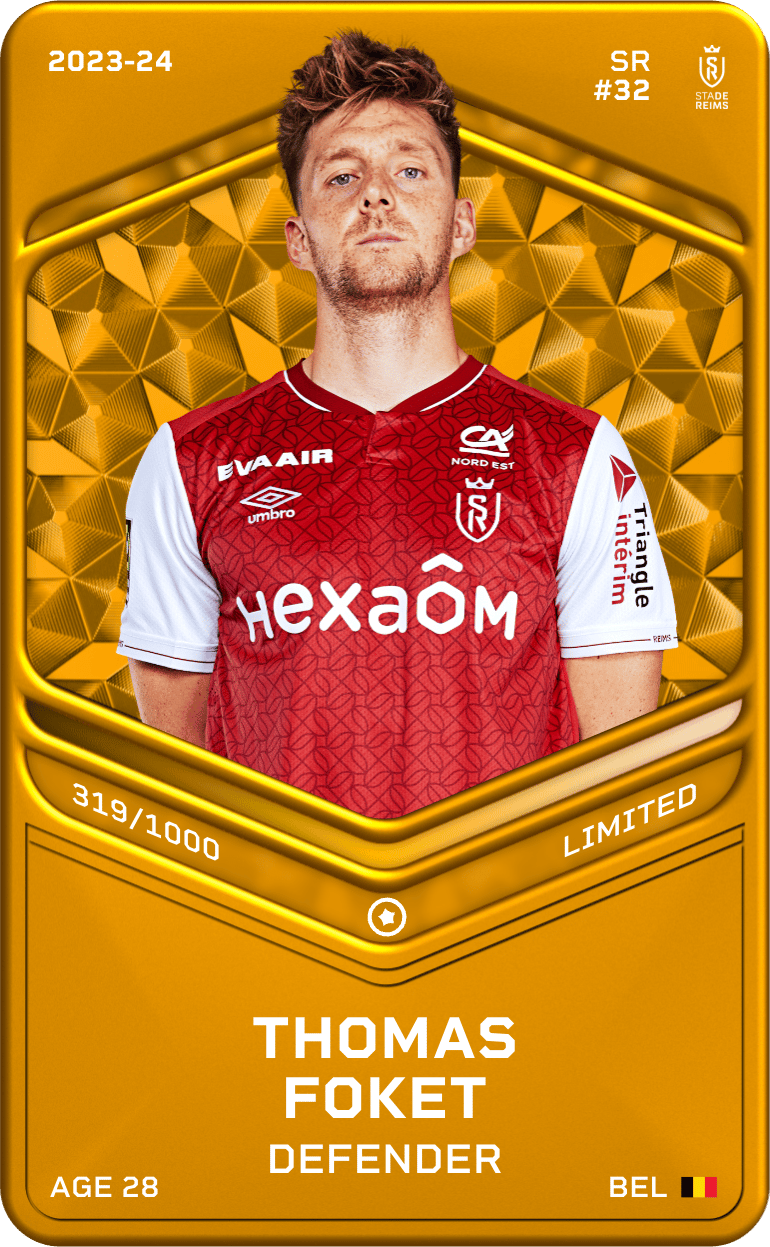 Thomas Foket 2023-24 • Limited 319/1000