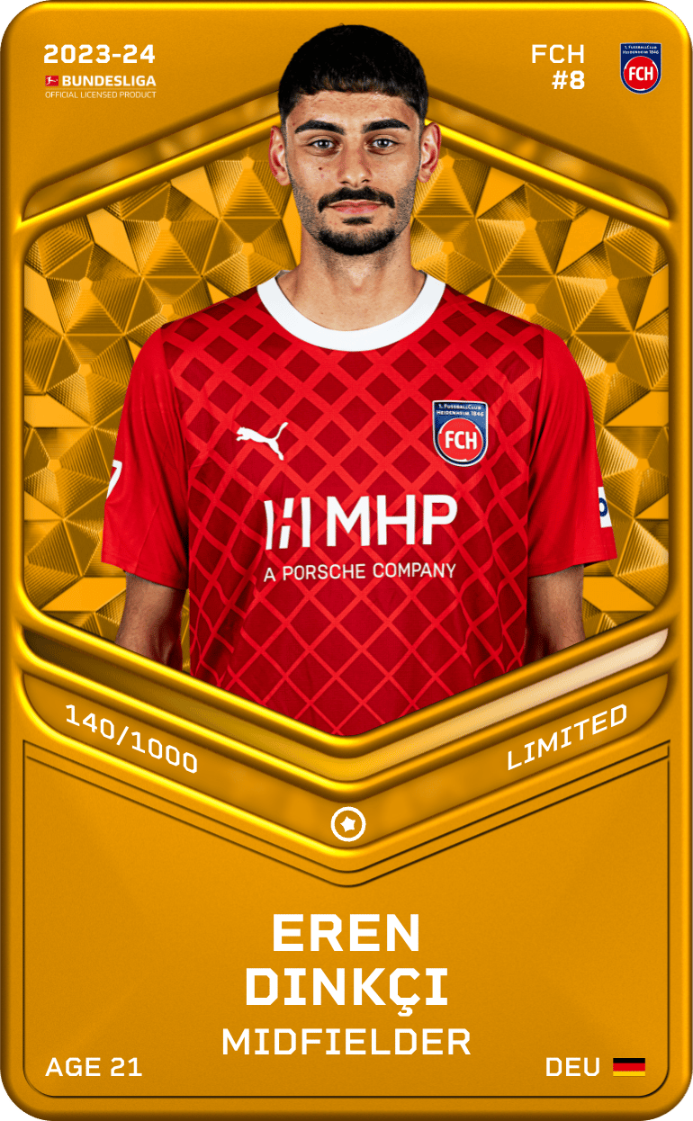 Eren Dinkçi 2023-24 • Limited 140/1000