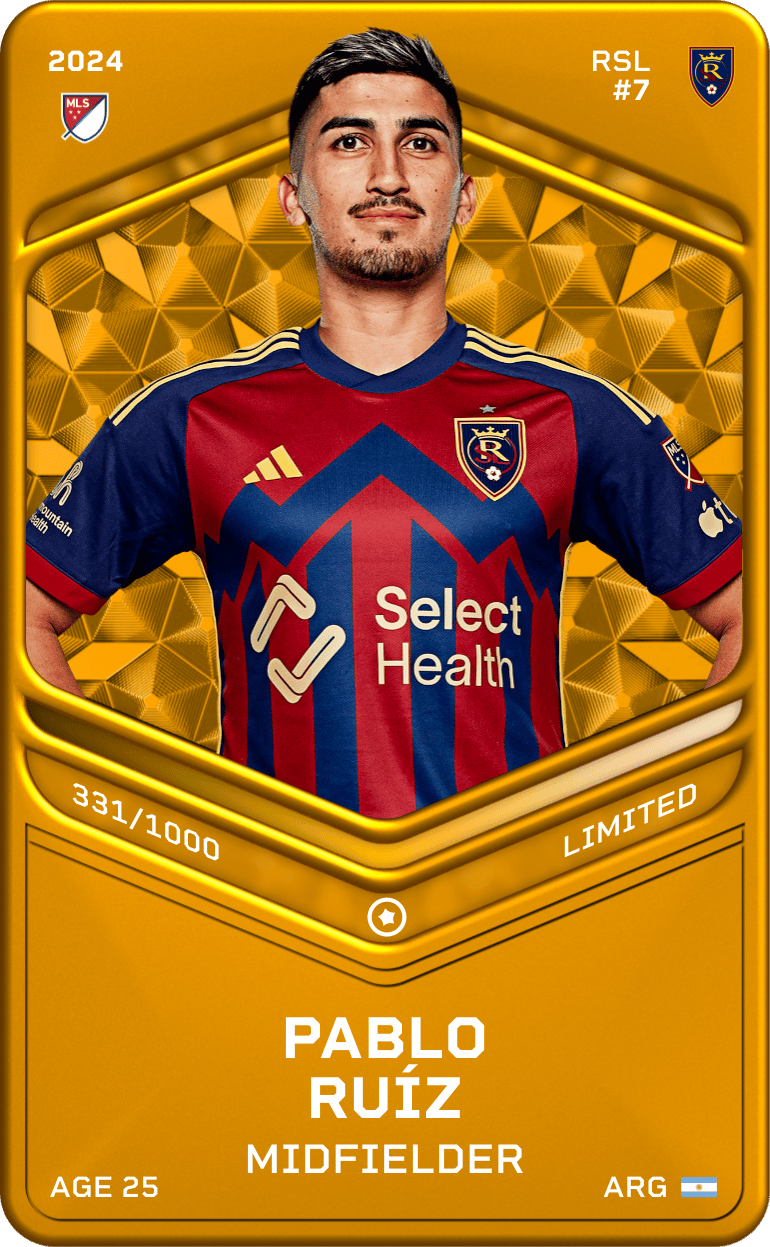 Pablo Ruíz  2024-25 • Limited 331/1000