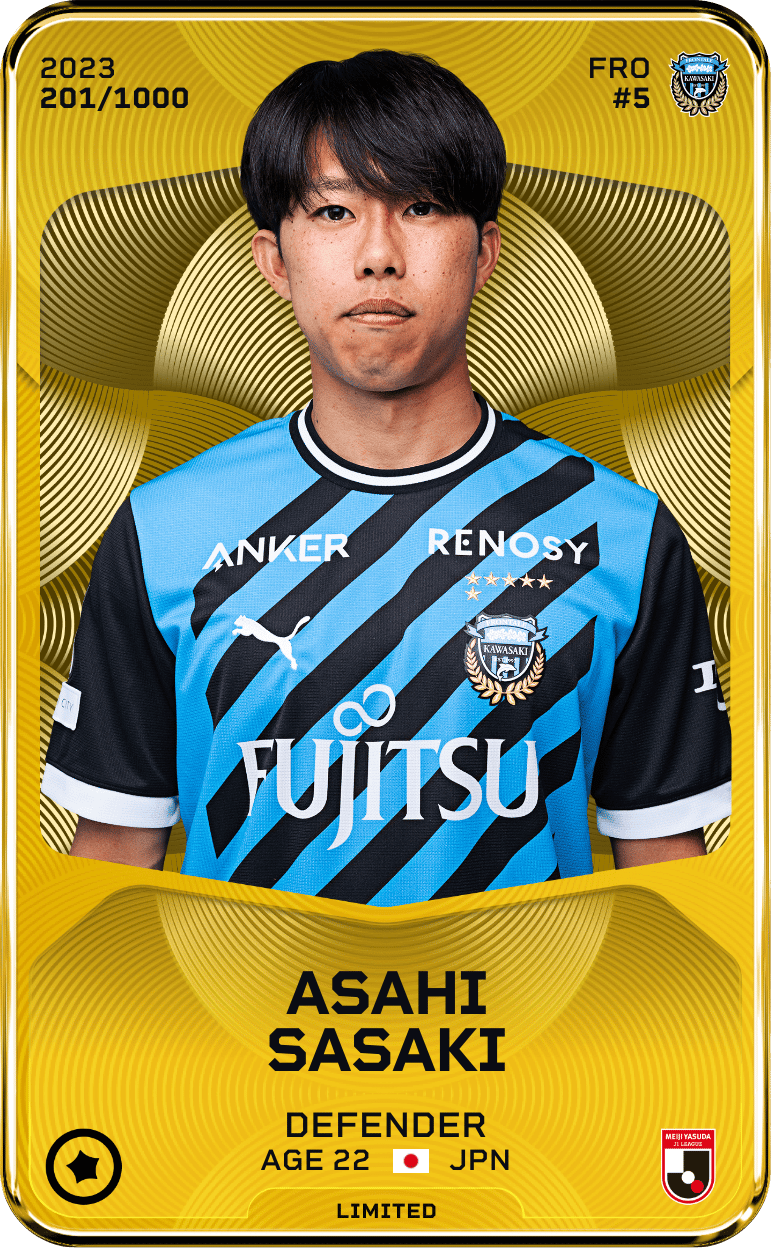 Asahi Sasaki 2023-24 • Limited 201/1000