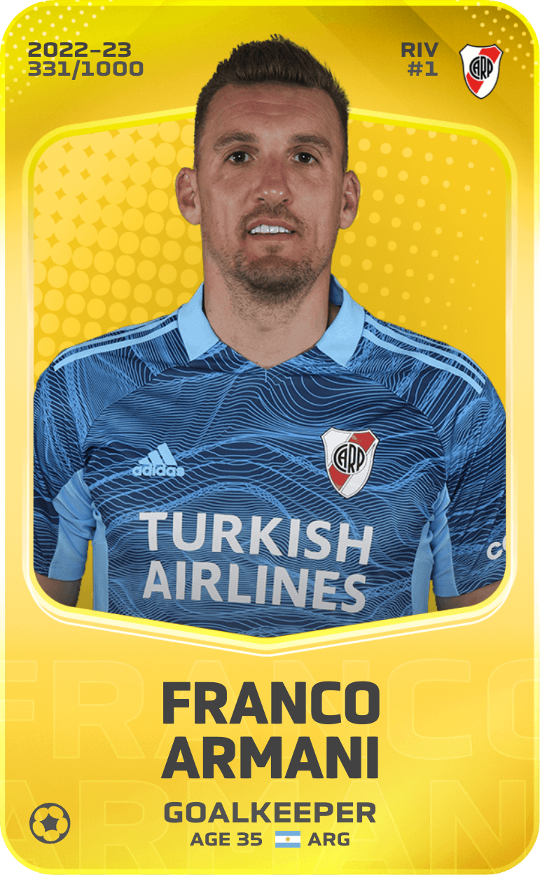 Franco Armani 2022-23 • Limited 331/1000