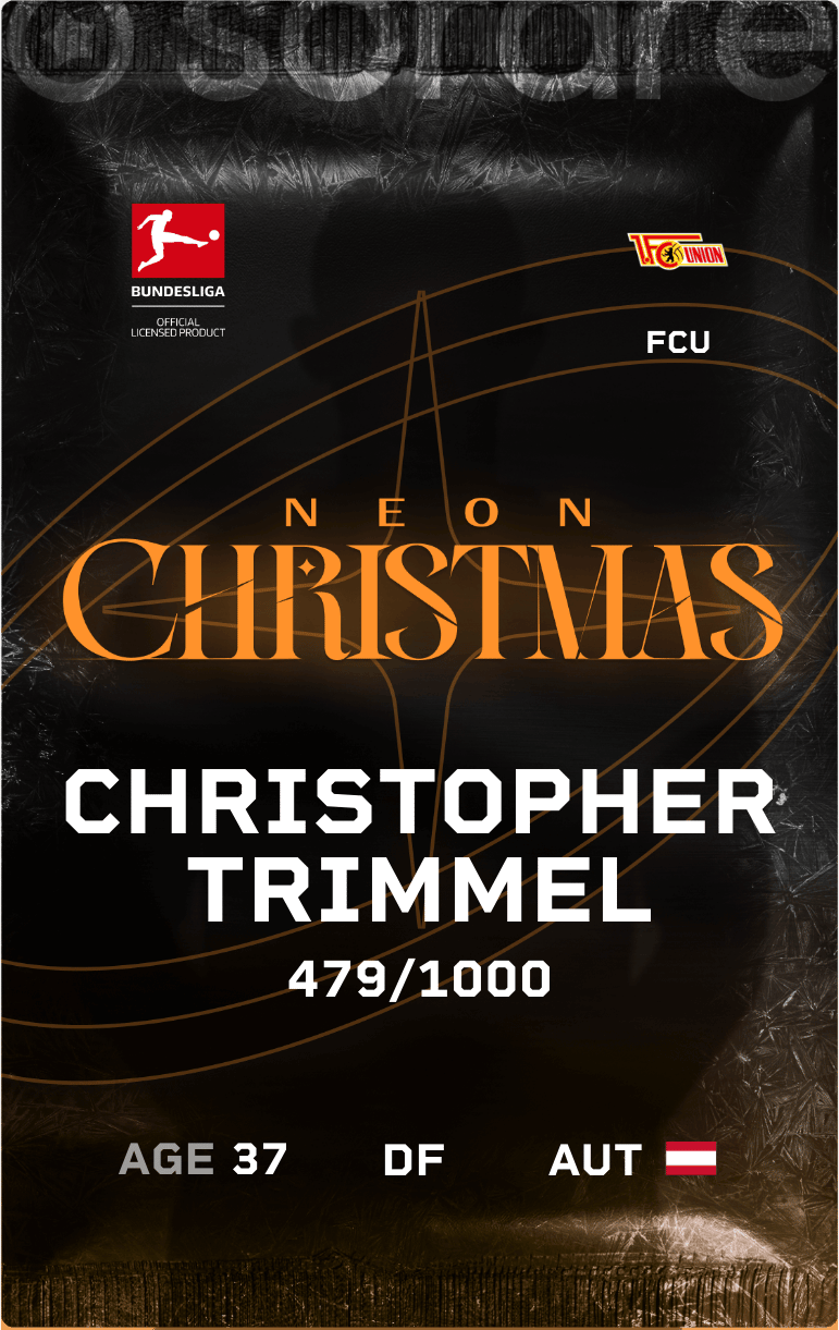 Christopher Trimmel 2024-25 • Limited 479/1000