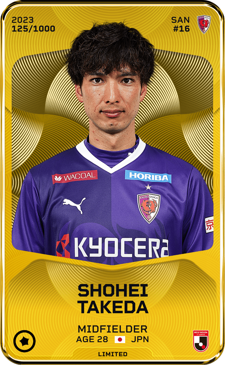 Shohei Takeda 2023-24 • Limited 125/1000