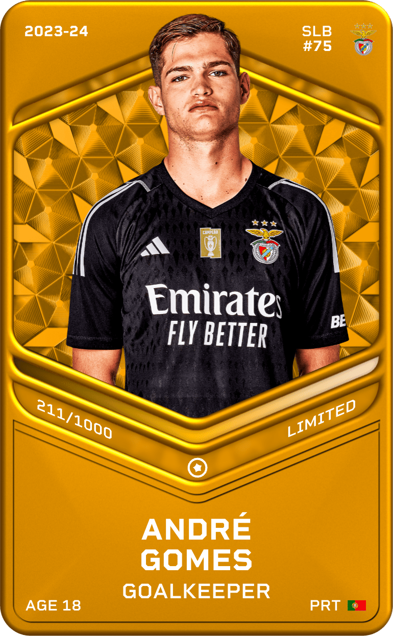 André Gomes 2023-24 • Limited 211/1000