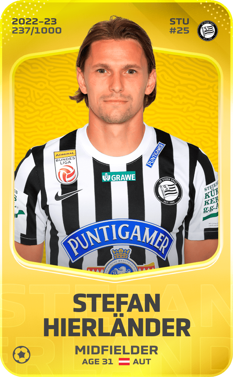Stefan Hierländer 2022-23 • Limited 237/1000