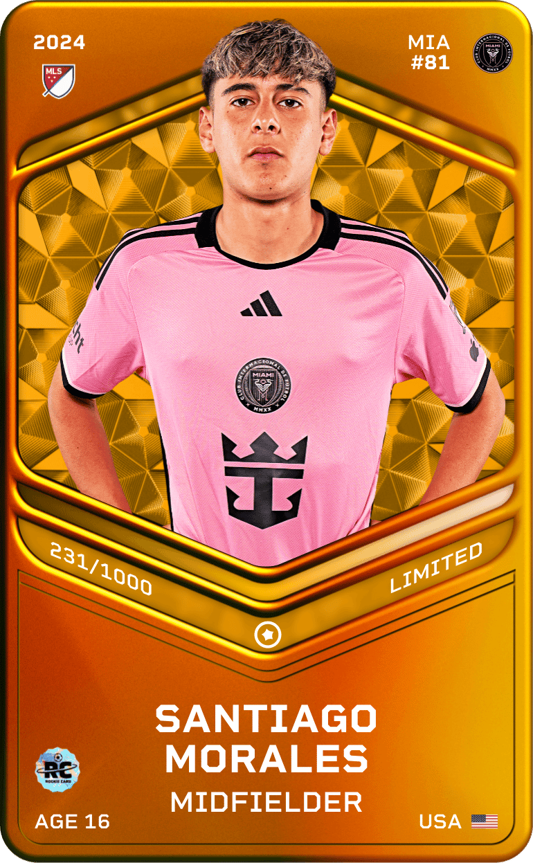 Santiago Morales 2024-25 • Limited 231/1000