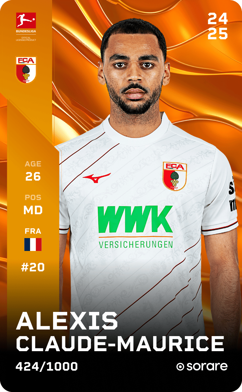 Alexis Claude-Maurice 2024-25 • Limited 424/1000