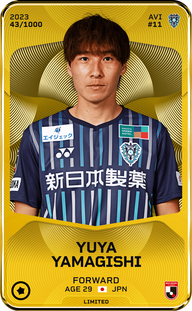 Yuya Yamagishi 2023-24 • Limited 43/1000