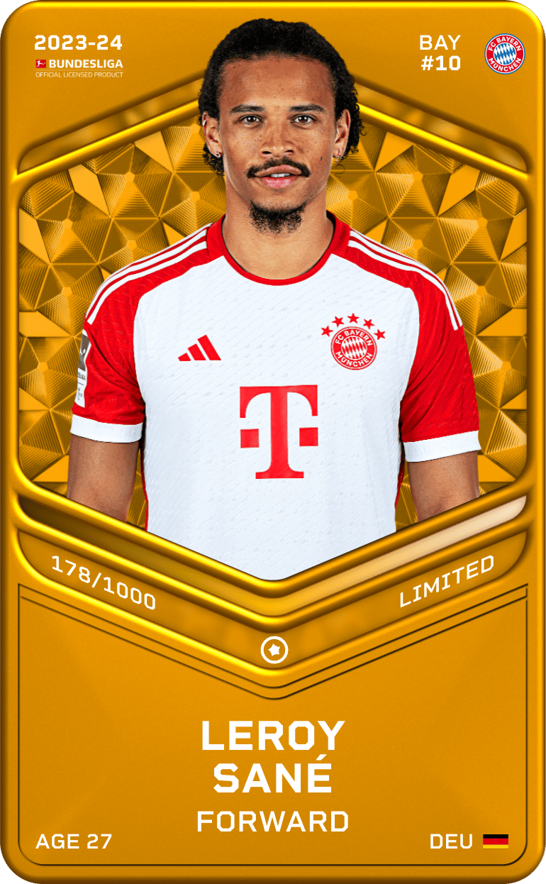 Leroy Sané 2023-24 • Limited 178/1000