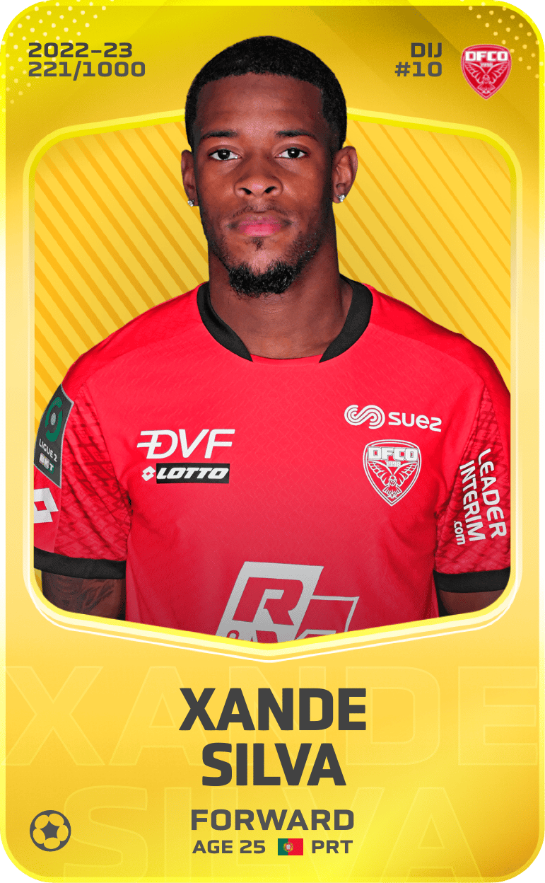 Xande Silva 2022-23 • Limited 221/1000