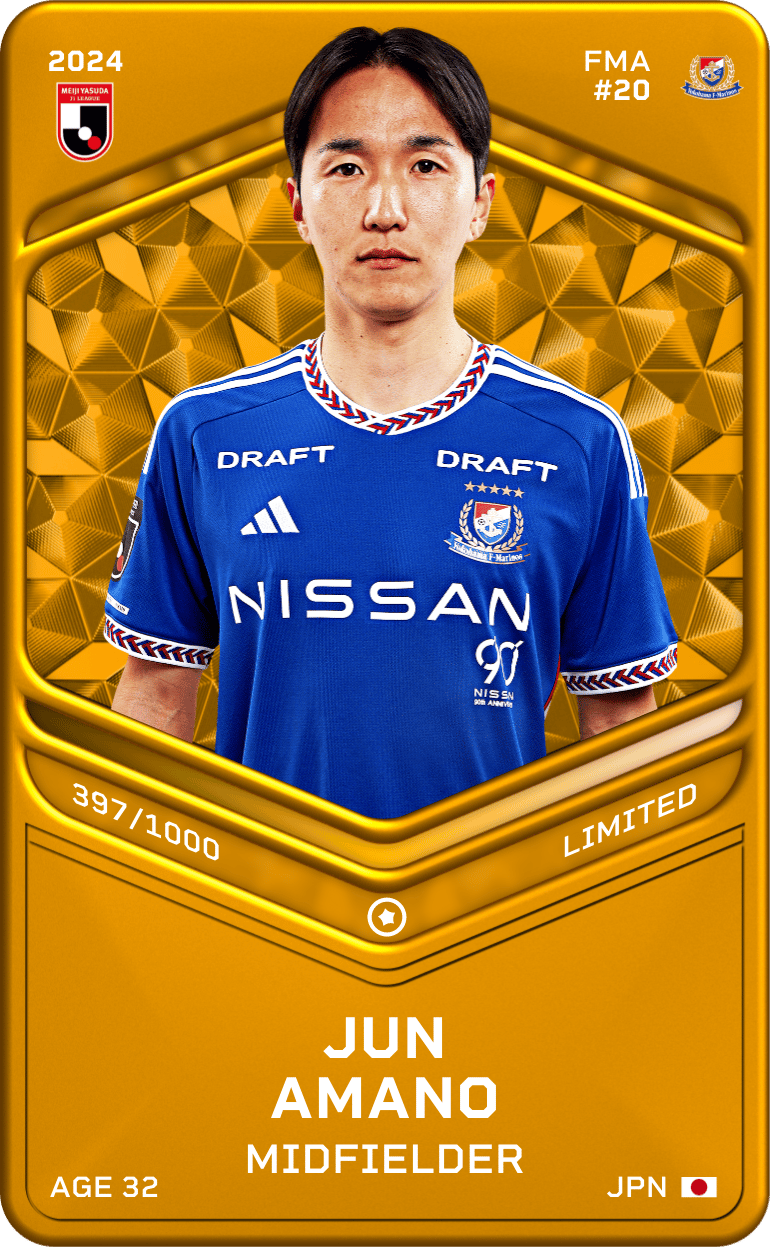 Jun Amano 2024-25 • Limited 397/1000