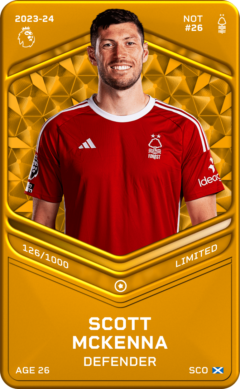 Scott McKenna 2023-24 • Limited 126/1000