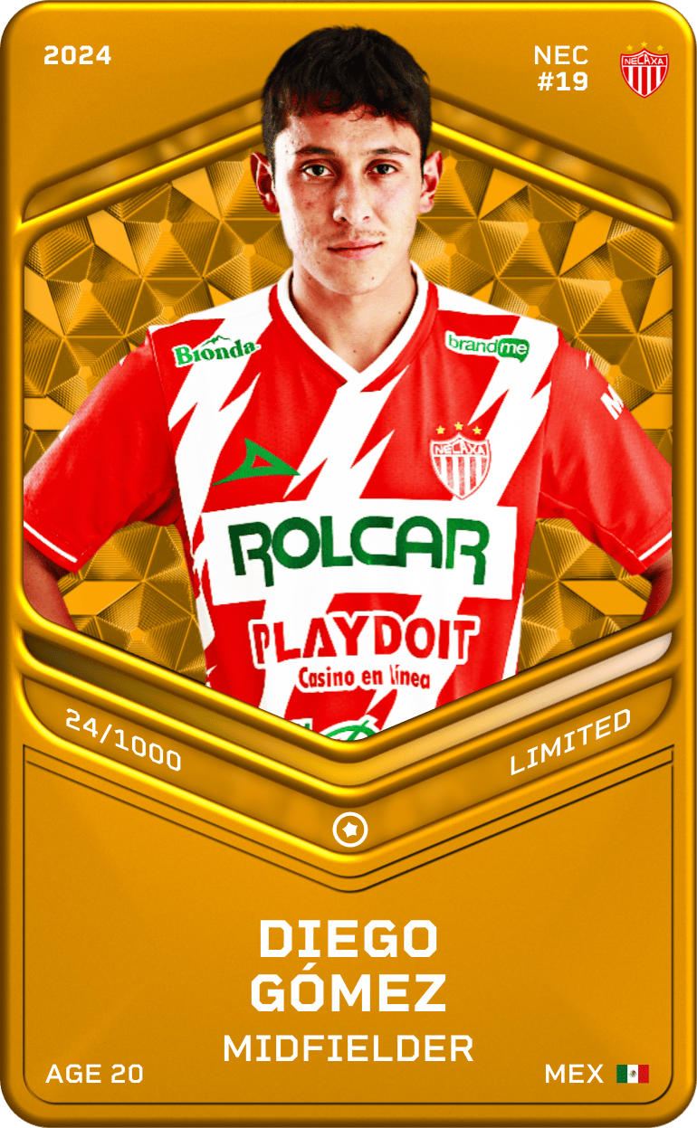 Diego Gómez 2024-25 • Limited 24/1000