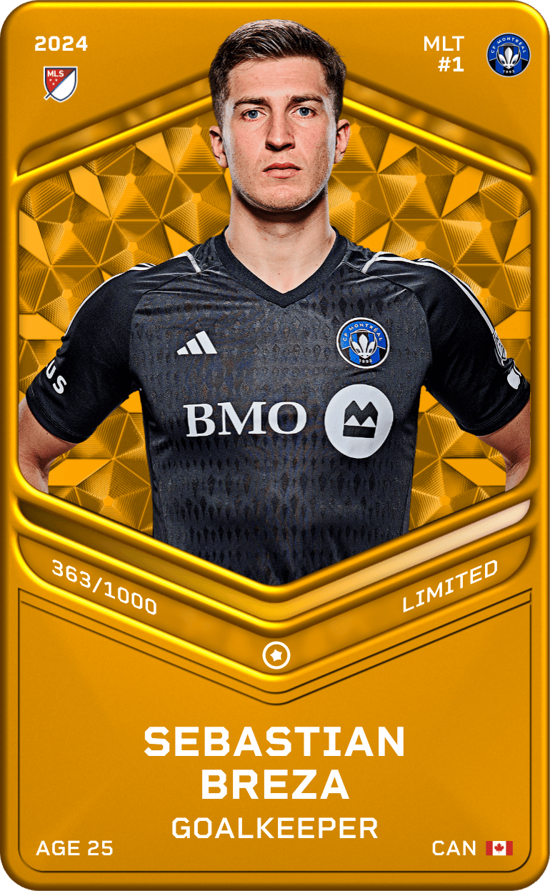 Sebastian Breza 2024-25 • Limited 363/1000