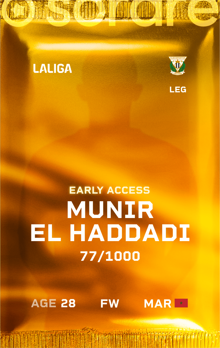 Munir El Haddadi 2024-25 • Limited 77/1000