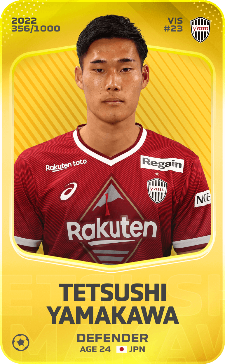 Tetsushi Yamakawa 2022-23 • Limited 356/1000