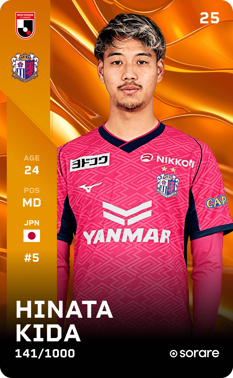 Hinata Kida 2025-26 • Limited 141/1000