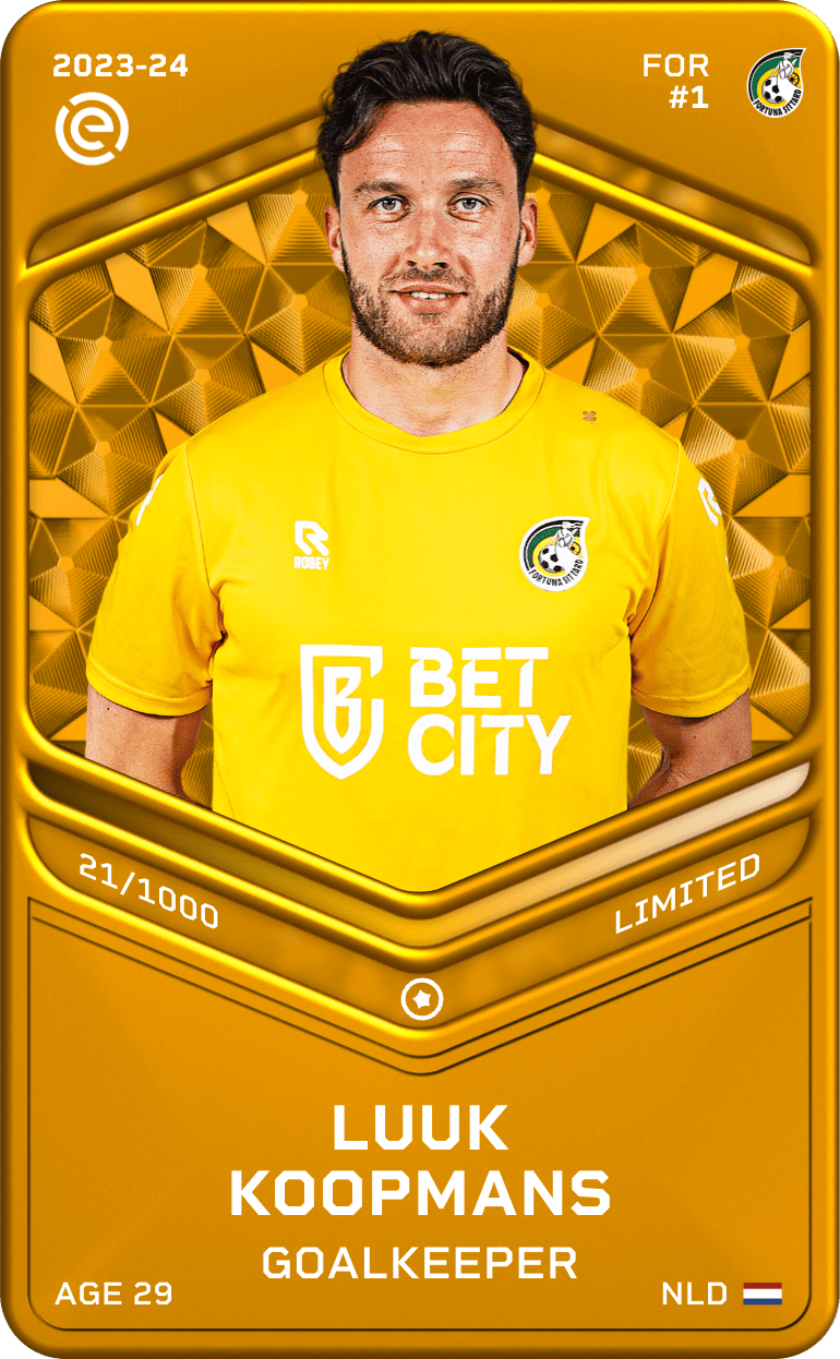 Luuk Koopmans 2023-24 • Limited 21/1000