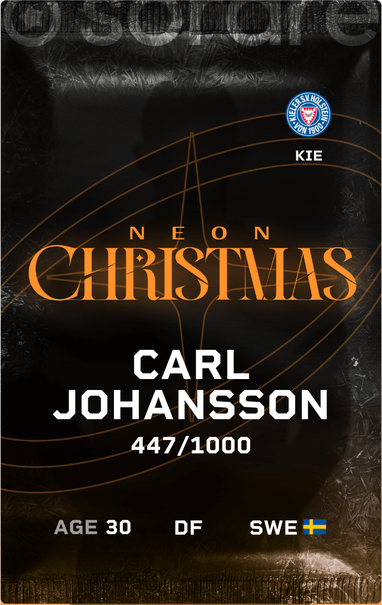 Carl Johansson 2024-25 • Limited 447/1000
