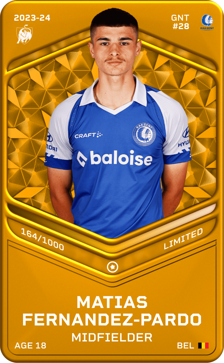 Matias Fernandez-Pardo 2023-24 • Limited 164/1000