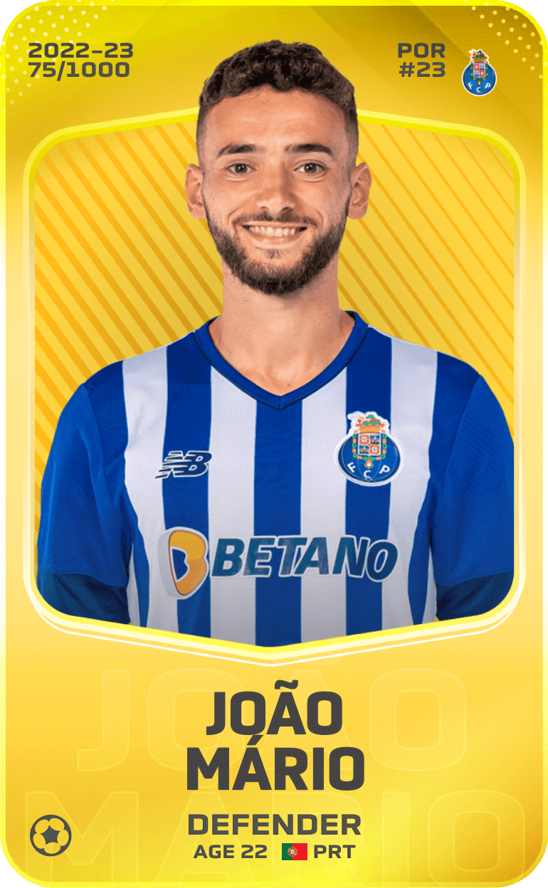 João Mário 2022-23 • Limited 75/1000