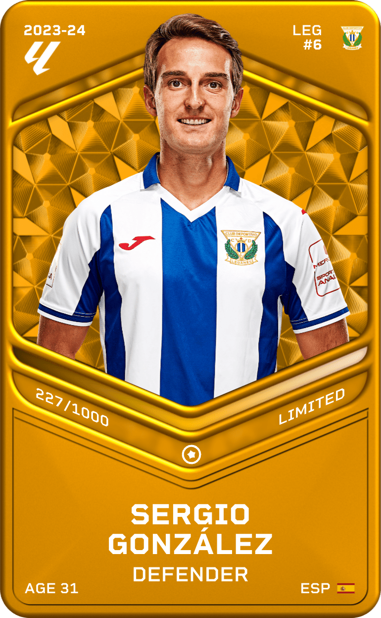 Sergio González 2023-24 • Limited 227/1000