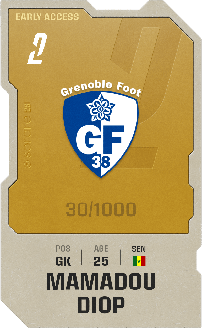 Mamadou Diop 2025-26 • Limited 30/1000