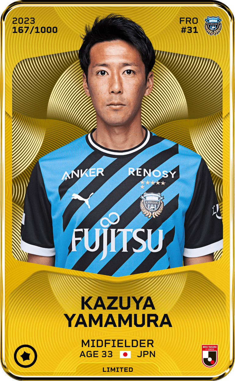 Kazuya Yamamura 2023-24 • Limited 167/1000