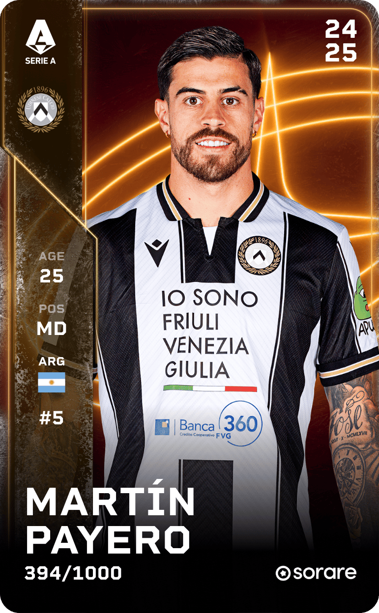 Martín Payero 2024-25 • Limited 394/1000