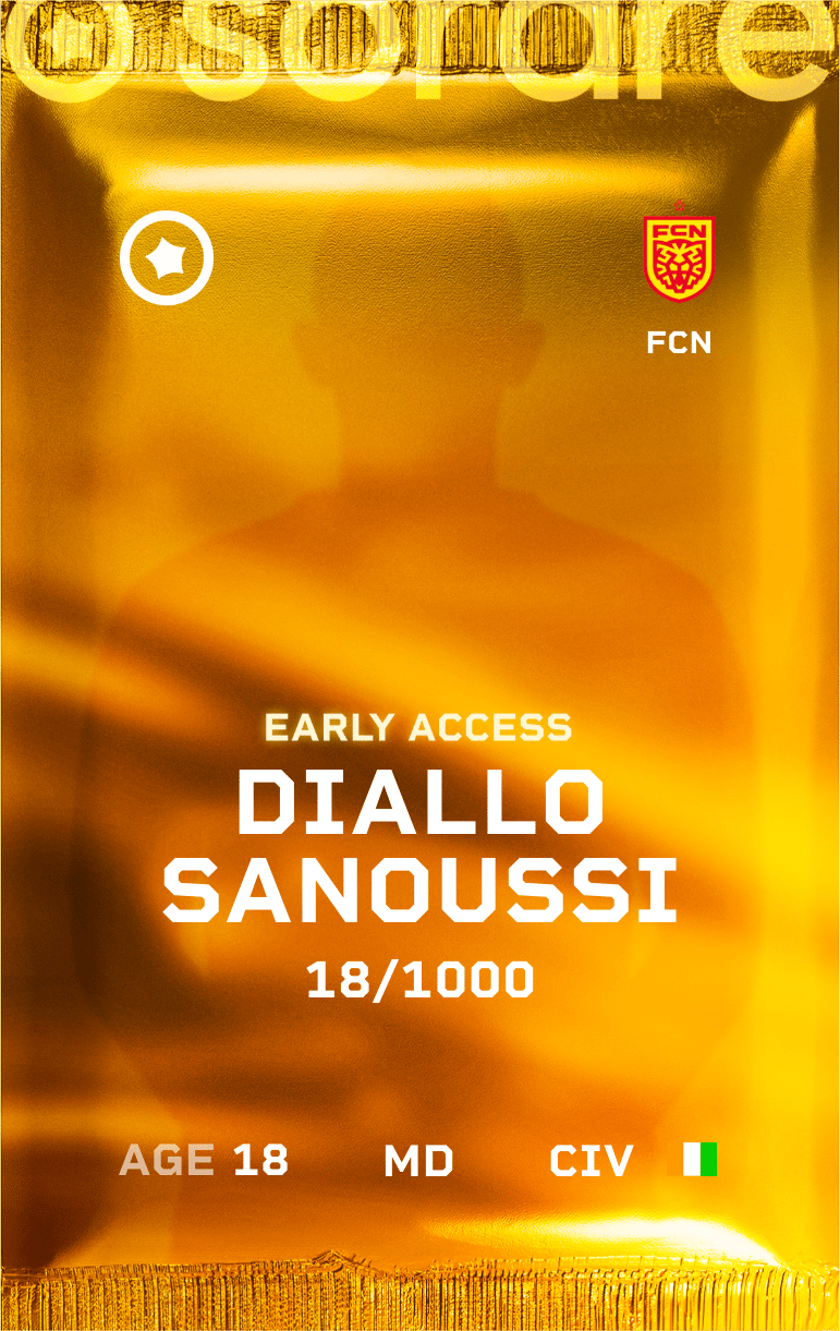 Diallo Sanoussi 2024-25 • Limited 18/1000