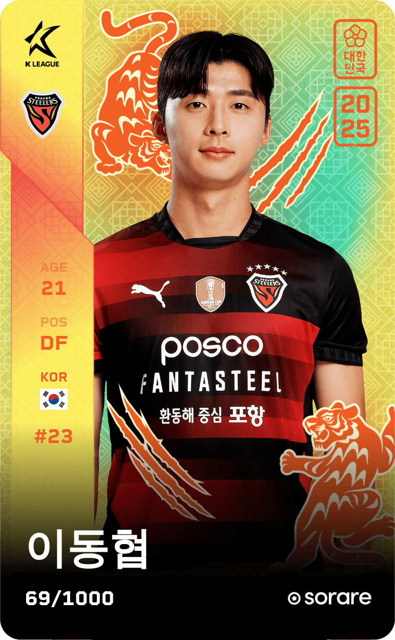 Lee Dong-Hyeop 2025-26 • Limited 69/1000