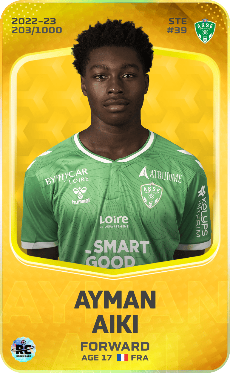 Ayman Aiki 2022-23 • Limited 203/1000