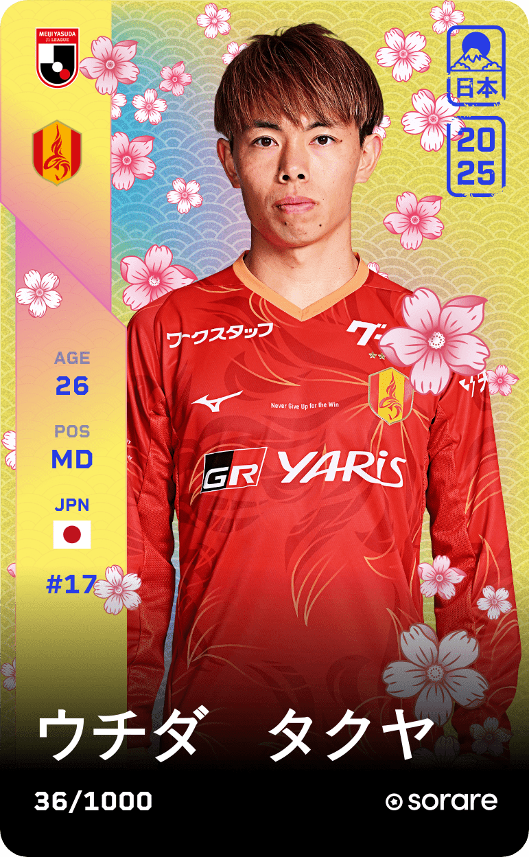 Takuya Uchida 2025-26 • Limited 36/1000