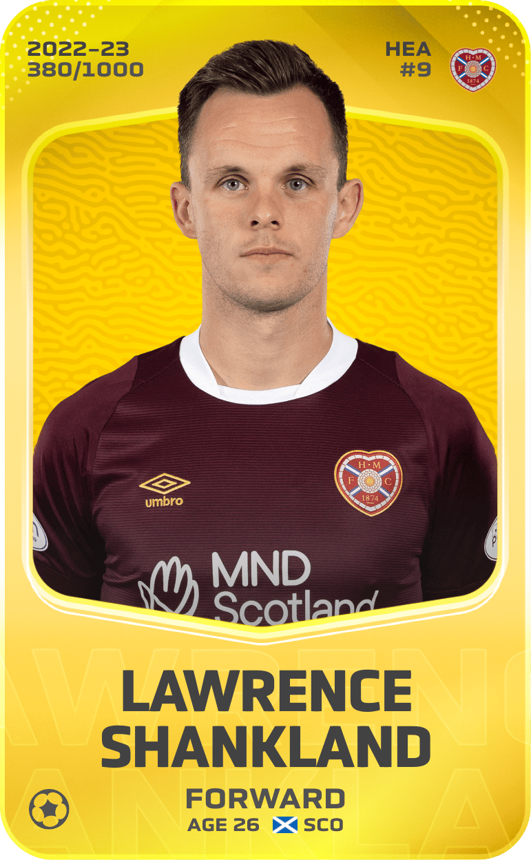 Lawrence Shankland 2022-23 • Limited 380/1000