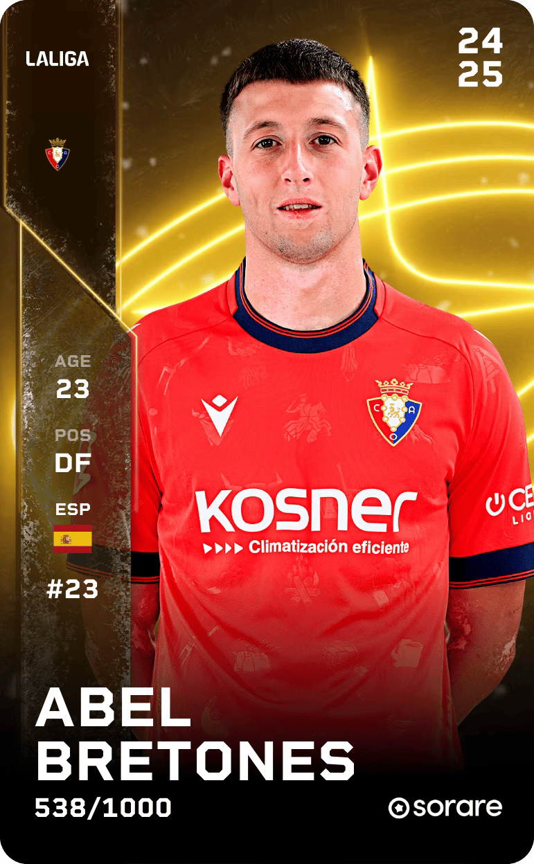 Abel Bretones 2024-25 • Limited 538/1000