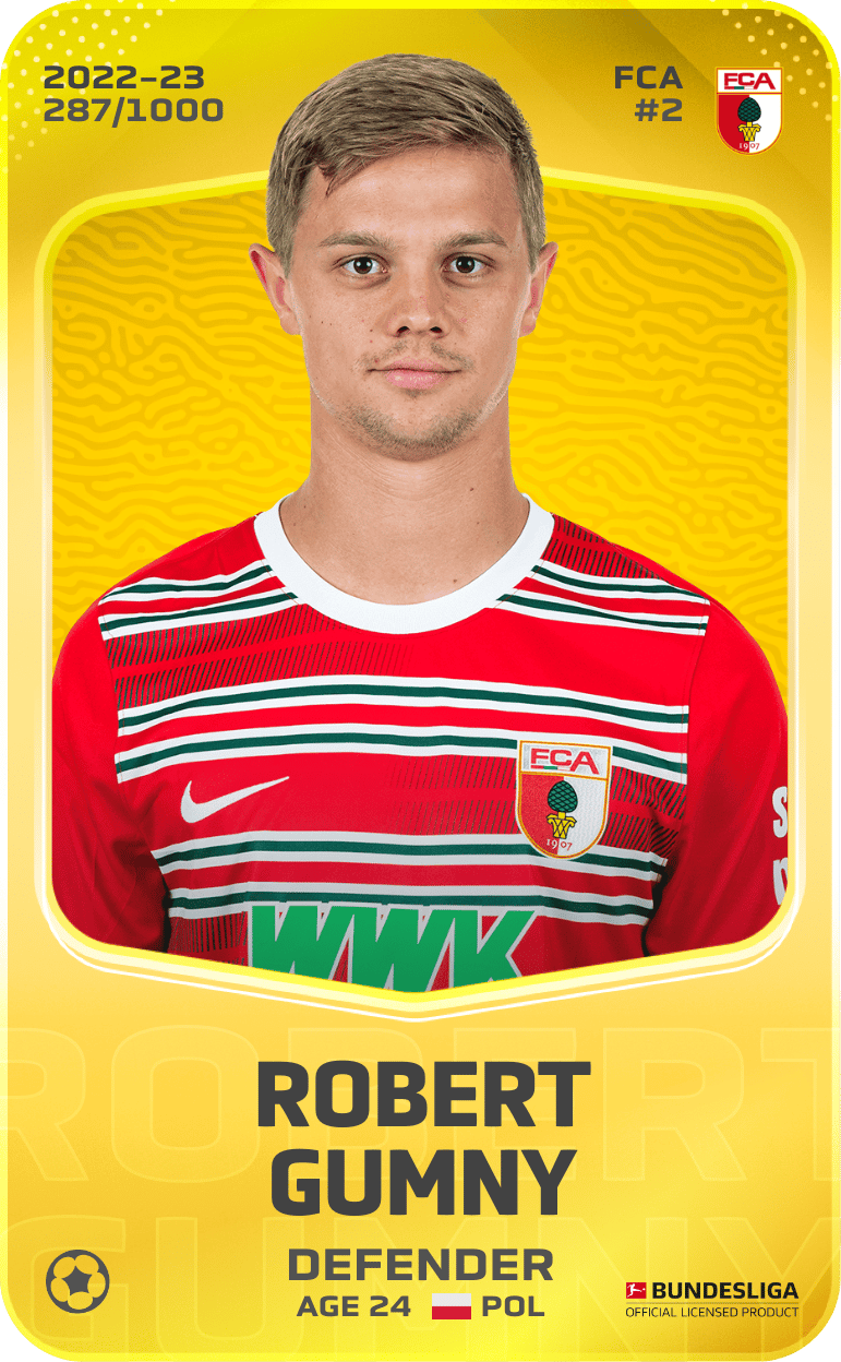 Robert Gumny 2022-23 • Limited 287/1000