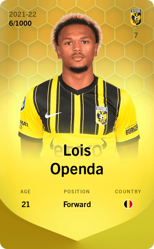 Lois Openda 2021-22 • Limited 6/1000