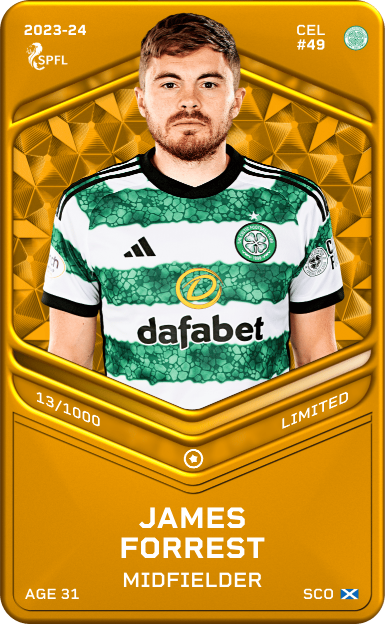 James Forrest 2023-24 • Limited 13/1000
