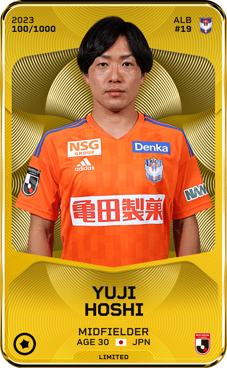 Yuji Hoshi 2023-24 • Limited 100/1000