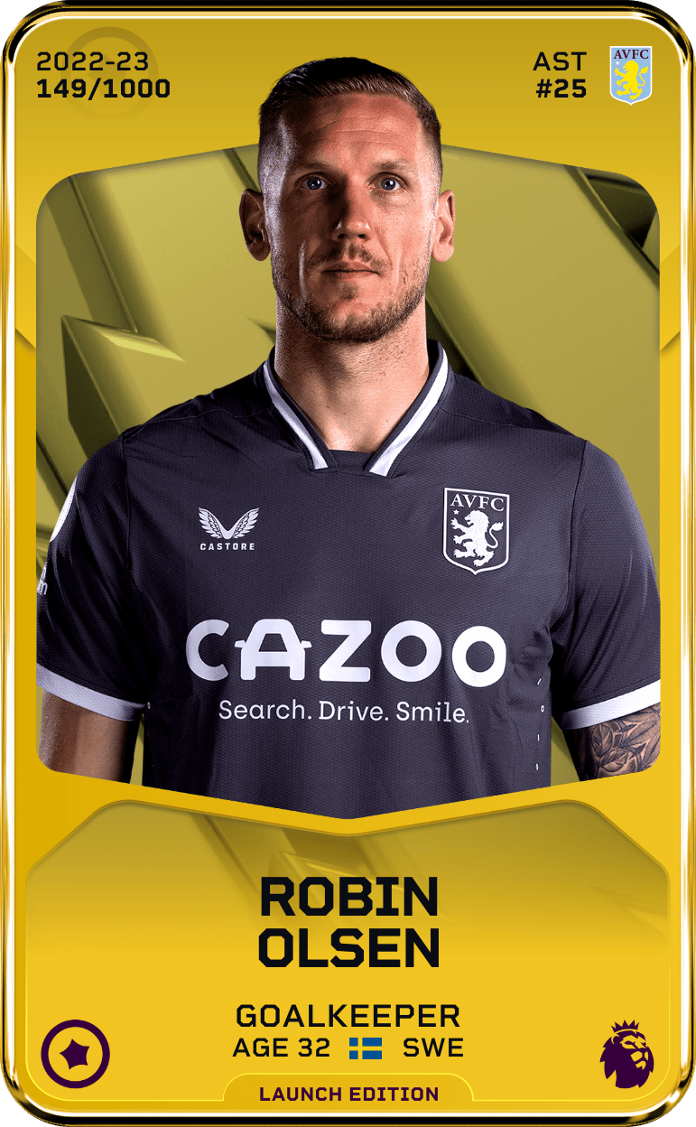 Robin Olsen 2022-23 • Limited 149/1000