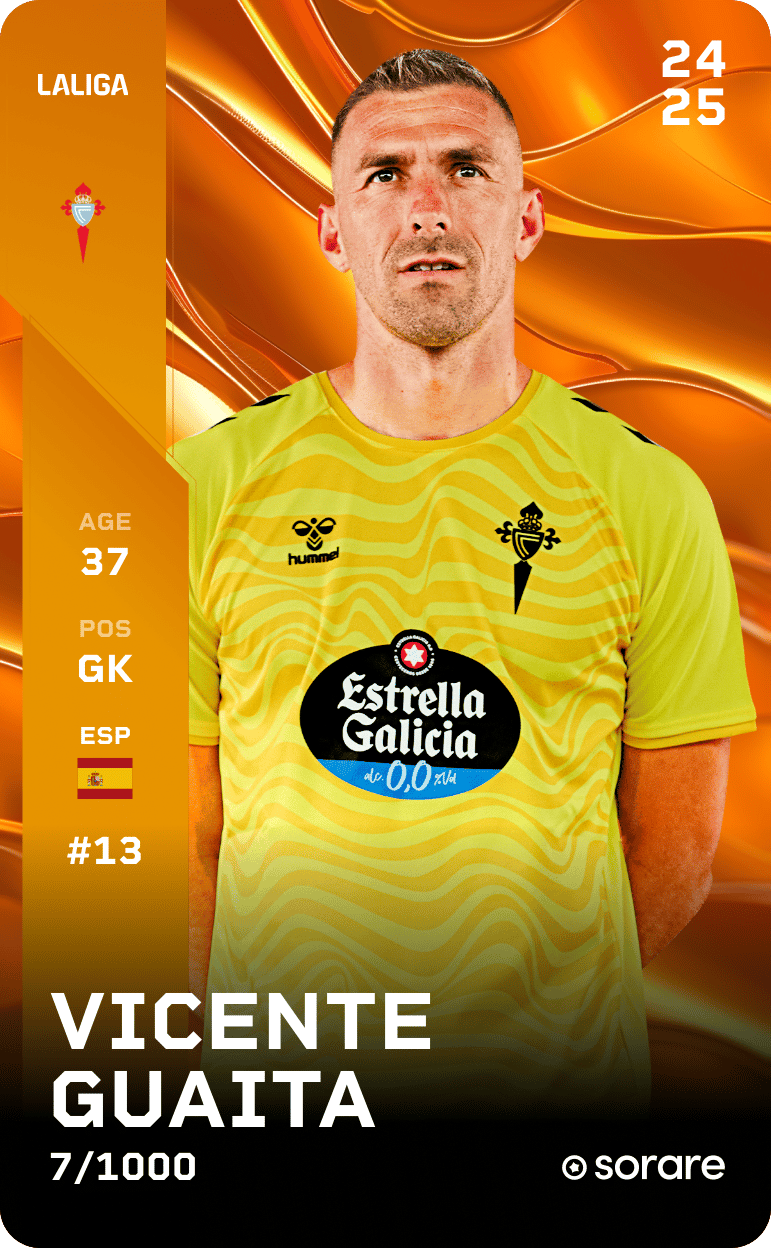 Vicente Guaita 2024-25 • Limited 7/1000