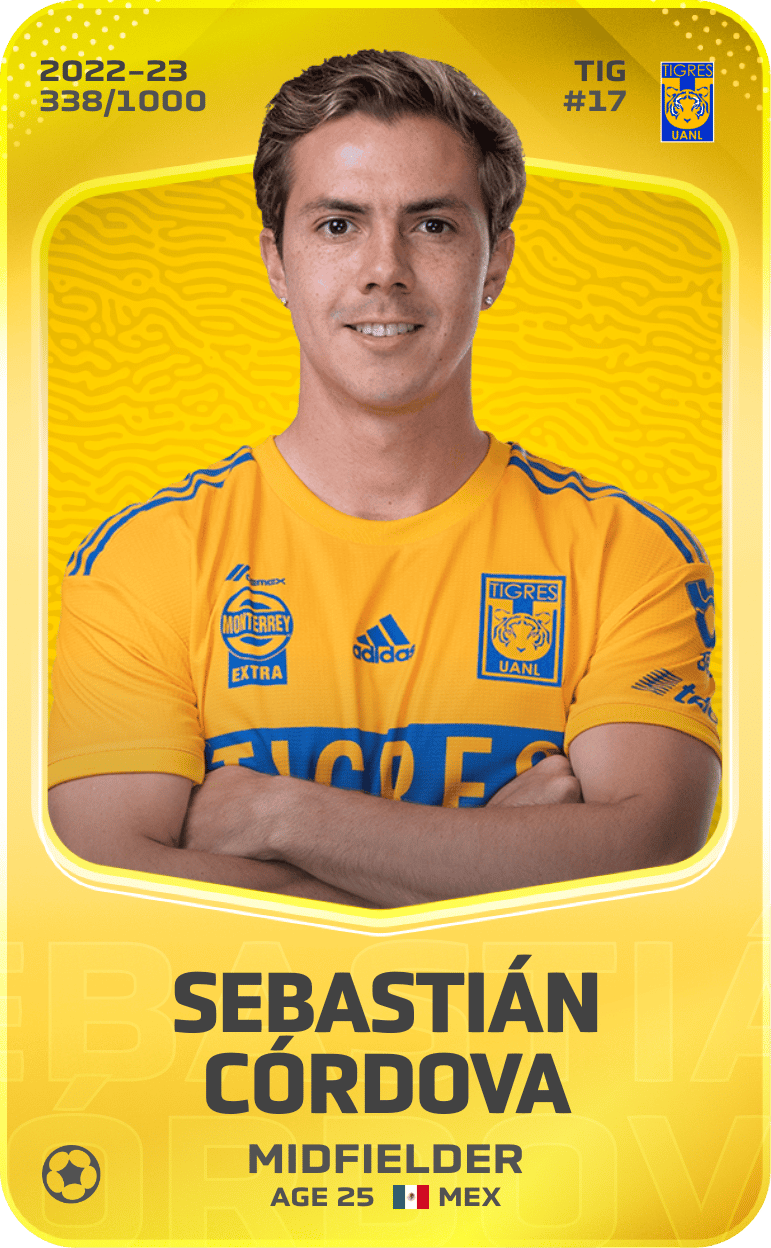 Sebastián Córdova 2022-23 • Limited 338/1000